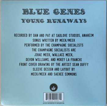 SP The Champagne Socialists: Blue Genes / Young Runaways CLR