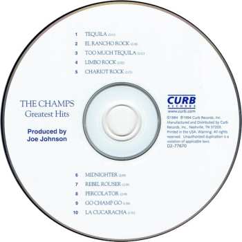 CD The Champs: Greatest Hits
