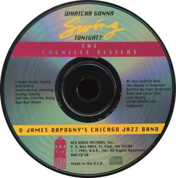 CD The Chenille Sisters: Whatcha Gonna Swing Tonight? 