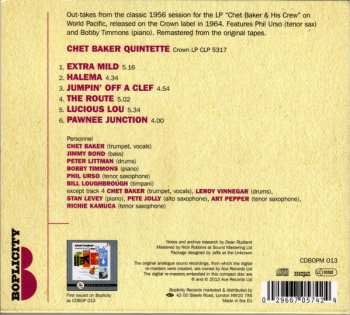 CD The Chet Baker Quintet: Chet Baker Quintette DIGI