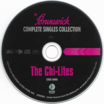 3CD The Chi-Lites: Brunswick Complete Singles Collection LTD