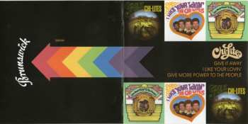 CD The Chi-Lites: Give It Away + I Like Your Lovin' + Give More Power To The People