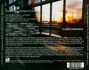 CD Chicago Underground Trio: Flamethrower