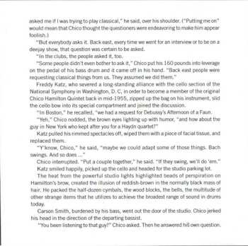 CD The Chico Hamilton Quintet: Complete Studio Sessions 1956-1957