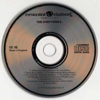 CD The Chieftains: The Chieftains 5