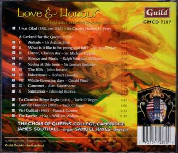 CD The Choir of Queens' College, Cambridge: Love & Honour