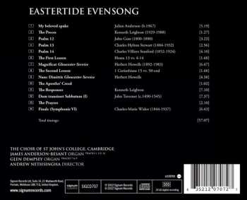 CD St. John's College Choir: Eastertide Evensong