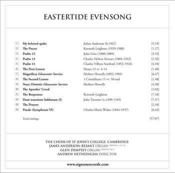 CD St. John's College Choir: Eastertide Evensong