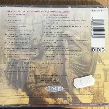 CD The Choir Of Westminster Abbey: Great Musical Occasions