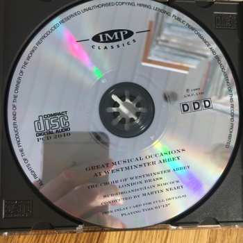 CD The Choir Of Westminster Abbey: Great Musical Occasions