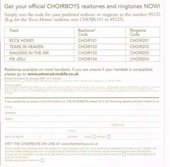 CD The Choirboys: The Choirboys