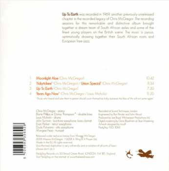 CD The Chris McGregor Septet: Up To Earth