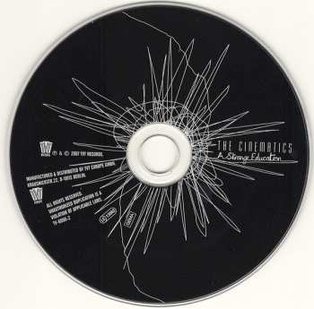 CD The Cinematics: A Strange Education