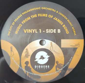 2LP The City of Prague Philharmonic Orchestra: Music From The Films Of James Bond