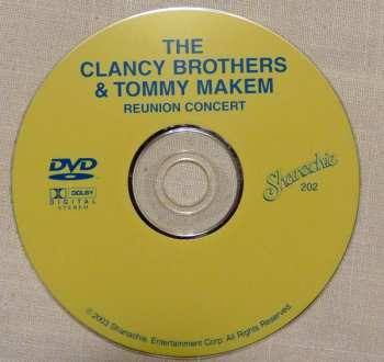 DVD The Clancy Brothers & Tommy Makem: Reunion Concert