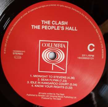 3LP The Clash: Combat Rock + The People's Hall
