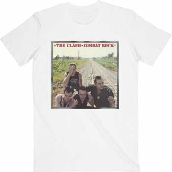 Merch The Clash: Tričko Combat Rock  M