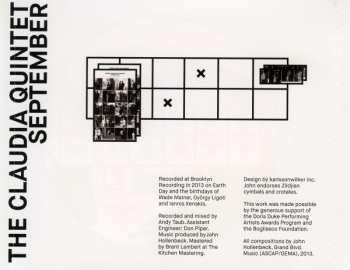 CD The Claudia Quintet: September