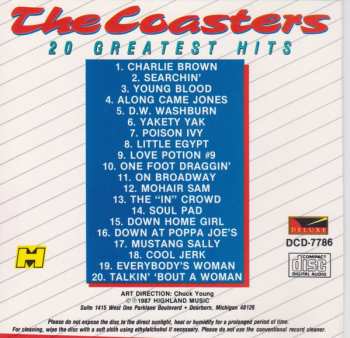 CD The Coasters: 20 Greatest Hits