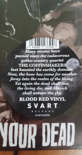 LP The Coffinshakers: Graves, Release Your Dead CLR | LTD