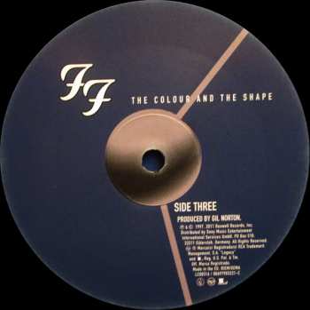 2LP Foo Fighters: The Colour And The Shape