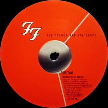2LP Foo Fighters: The Colour And The Shape