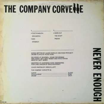 LP The Company Corvette: Never Enough