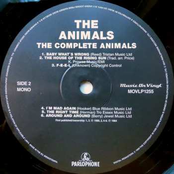 3LP The Animals: The Complete Animals