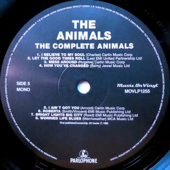 3LP The Animals: The Complete Animals