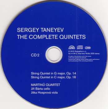 2CD Jiří Bárta: The Complete Quintets