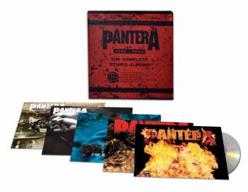 5CD/Doos Pantera: The Complete Studio Albums 1990-2000