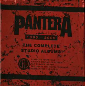 5CD/Doos Pantera: The Complete Studio Albums 1990-2000