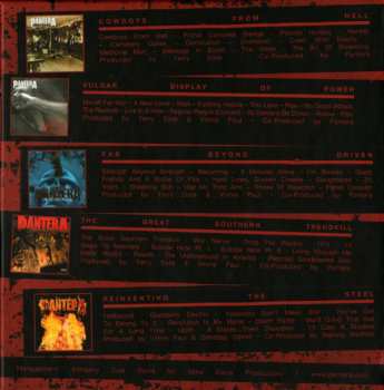5CD/Doos Pantera: The Complete Studio Albums 1990-2000