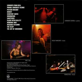 5CD/Doos Pantera: The Complete Studio Albums 1990-2000