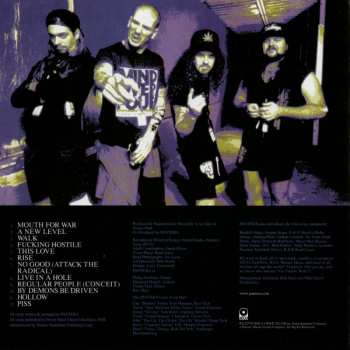 5CD/Doos Pantera: The Complete Studio Albums 1990-2000