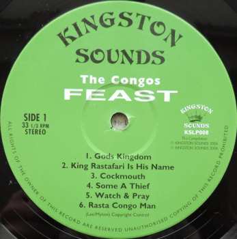 LP The Congos: Feast