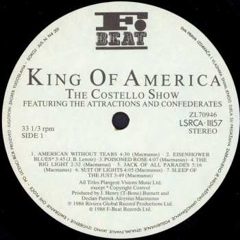 LP The Costello Show: King Of America
