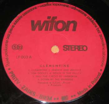 LP The Country Family: Clementine