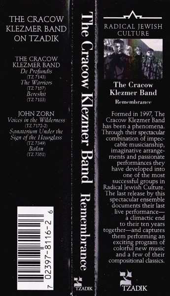 CD Cracow Klezmer Band: Remembrance