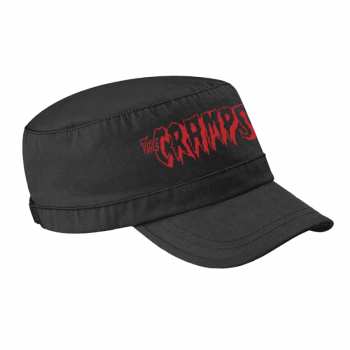 Merch The Cramps: Armádní Pet met klep Red Logo Cramps, The