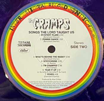 LP The Cramps: Songs The Lord Taught Us CLR | LTD