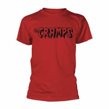 Merch The Cramps: T-shirt Logo Cramps, The (red)