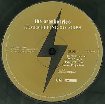 2LP The Cranberries: Remembering Dolores LTD