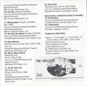 CD The Creation: Our Music Is Red - With Purple Flashes
