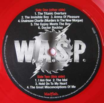 LP W.A.S.P.: The Crimson Idol LTD | CLR