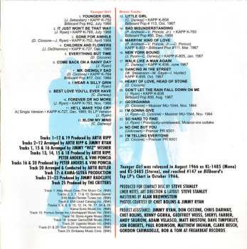 CD The Critters: Younger Girl: The Complete Kapp & Musicor Recordings