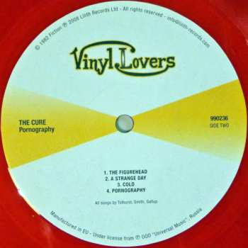 LP The Cure: Pornography