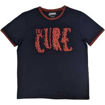 Merch The Cure: The Cure Unisex Ringer T-shirt: Logo (small) S