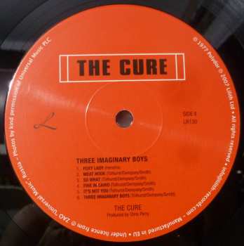 LP The Cure: Three Imaginary Boys