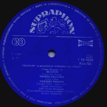 LP The Czech Philharmonic Orchestra: Předehry Klasických Vídeňských Operet